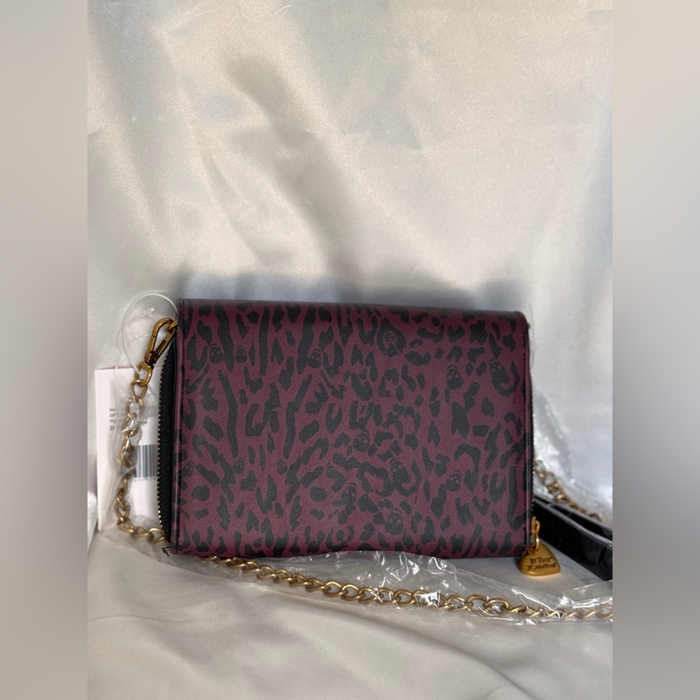 NWT Betsey Johnson🕷️ Spider Crossbody with Removable Chain - Picture 8 of 11